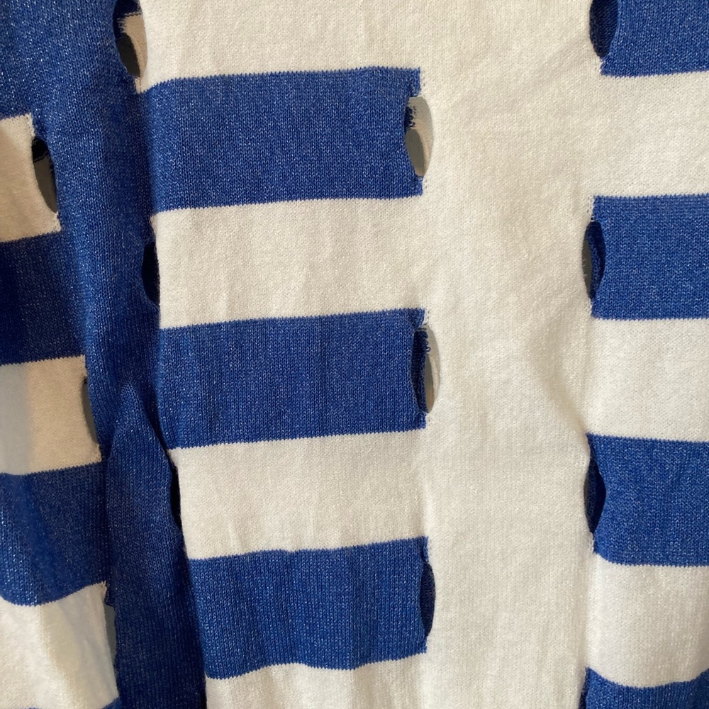 Sandro Light Knit Stripe Sweater - Picture 2 of 6